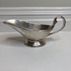 Vintage 1930's / 40's R.R. International Silver Plated Gravy Boat